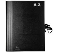 [Ref:61550B] EXACOMPTA Trieur accordéon A-Z, pour format A4, noir