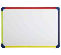 MAUL tableau blanc MAULfun 24x35cm | Tableau magnétique à accrocher pour le bureau et le home office | Tableau portable pour écrire, peindre, dessiner | Inscriptible des deux côtés | Multicolore