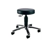 [Ref:72279 D10] TOPSTAR Tabouret tournant "TEC 70 chromé", matière: noir