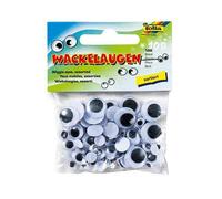 Folia Yeux vacillants, non autocollants, tailles assorties G