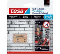 [Ref:77902-00000-00] TESA Pack 2 Vis adhésive pour brique rectangulaire 2x2,5