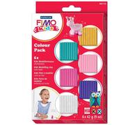 [Ref:8032 02] FIMO kids Kit pâte à modeler Girlie 6 blocs de 42g spécial