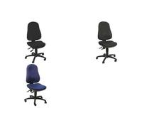 [Ref:8170 G26] TOPSTAR Siège de bureau Point 70, revêtement tissu: bleu