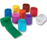 [Ref:82109] FOLIA Lot de 10 Bande de papier crépon, (l)50 mm x (L)10 m Coloris