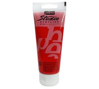 Pébéo 837020 Studio Acrylique Tube Ecarlate Quinacridone 100 ml