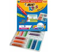 [Ref:887837] BIC Etui de144 feutres de coloriage KIDS COULEUR Pointe Moyenne