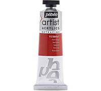 [Ref:906-112] PÉBÉO Tube 37 ml Peinture Artist Acrylics Extra fine OCRE ROUGE