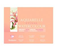 [Ref:96470C] CLAIREFONTAINE Bloc Etival grain fin 18x24 25F 300g encollé 4