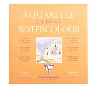 [Ref:96476C] CLAIREFONTAINE Bloc Etival grain fin 24x24 25F 300g encollé 4