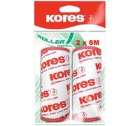 [Ref:C32402] KORES Lot de 2 Recharges 50 feuilles pour rouleau adhésif
