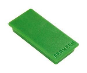 [Ref:HM2350 02] FRANKEN Paquet de 10 Aimants rectangulaire 50 x 23 mm Vert