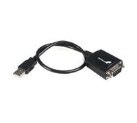 StarTech.com Câble Adaptateur de 30cm USB vers Série DB9 RS232 - Mémorisation de Port COM