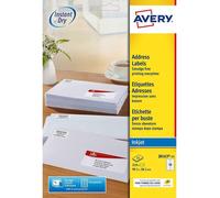 [Ref:J8163-15] AVERY Etui de 210 étiquettes adresses Jet d'encre 99,1 x 38,1mm