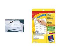 [Ref:L7160-40] AVERY ZWECKFORM Etiquettes adresses, 63,5 x 38,1 mm, blanc