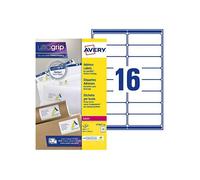 [Ref:L7162-40] AVERY Boîte de 640 étiquettes laser blanc 99,1 x 33,9 mm