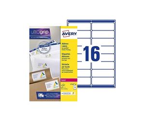 [Ref:L7162-40] AVERY Boîte de 640 étiquettes laser blanc 99,1 x 33,9 mm