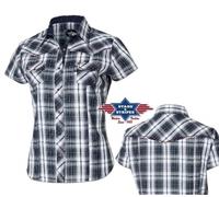 ref: LARISSAChemises country western Stars&Stripes femme