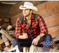 ref: Lumber Jack Chemises Canadienne bucheron country western "Stars & Stripes"