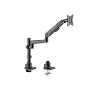 - Réf:MS3A99AZSBAE3209N - Support écran bureau à amortisseur - 1 écran jusqu'à 32''/9Kg Noir