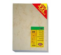 sigel - Papier marbré "XXL Superpack" , A4, 90 g/m2, papier fin beige, 250f G