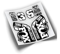 REF:VP425 Autocollants compatibles avec fourche FOX 36 2021-2024 KASHIMA MTB, autocollants, autocollants, vinyles pour vélos de montagne. (BLANC)