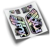 REF:VP431 Autocollants compatibles avec fourche FOX 36 2021-2025 PERFORMANCE MTB, autocollants, autocollants, vinyles pour vélos de montagne (HOLOGRAPHIQUE)