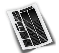 REF:VP442 Autocollants compatibles avec la fourche Rock-Shox RECON 2021-2025 VTT, stickers, adhésifs, vinyles pour vélos de montagne. (GRIS 073)