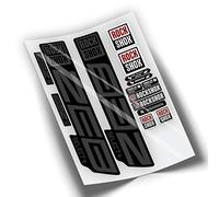 REF:VP445 Autocollants compatibles pour fourche Rock-Shox ZEB SELECT PLUS 2021,2025 VTT, autocollants, autocollants, vinyles pour vélos de montagne (GRIS 073)