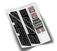 REF:VP446 Autocollants compatibles pour fourche Rock-Shox ZEB ULTIMATE 2021,2025 MTB, autocollants, autocollants, vinyles pour vélos de montagne (GRIS 073)
