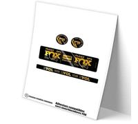 REF:VP632 FOX FLOAT DPS I-LINE ORBEA PERFORMANCE, VTT, autocollants, vinyles pour VTT (CHROME-GOLD)