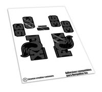 REF:VP646 Autocollants compatibles avec fourche FOX- 36 PERFORMANCE/PERFORMANCE SL 2026 MTB, autocollants, autocollants, vinyles pour vélos de montagne (GRIS 073)