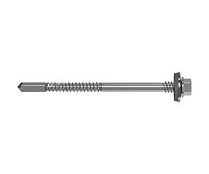 REFABO 61641/6 RP-K12-P Plus Vis à sandwich 5,5 x 76/disque d'étanchéité 19 mm bi-métal A2 en acier inoxydable