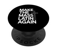 Refaire de la messe Une liturgie catholique en Latin PopSockets PopGrip Adhésif