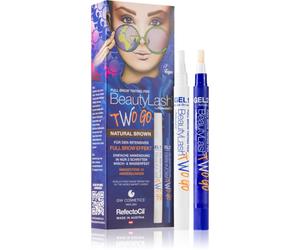 RefectoCil BeautyLash Two Go teinture sourcils teinte Natural Brown 2x15 ml