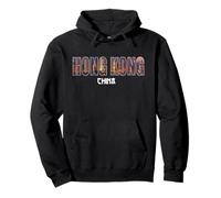 Réfecture de Hong Kong Chine Hong Kong City Millésime Sweat à Capuche