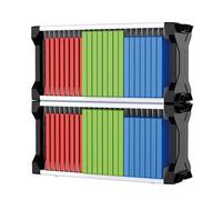 Refein Tour de rangement pour jeux vidéo, support de disque de jeu 23 CD de jeu pour jeux PS5/PS4/Xbox Series X/Xbox One/Nintendo Switch