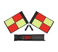 Referee Flags Soccer - High-Visibility Lightweight Non-Slip Grips