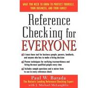 Reference Checking for Everyone by Paul Barada Barada, Paul William (Auteur)