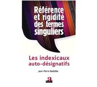 Référence et rigidité des termes singuliers Jean-Pierre Badidike (Auteur)