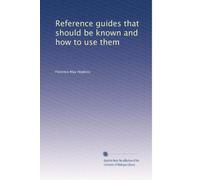 Reference guides that should be known and how to use them (Vol.1)