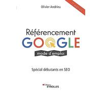 Référencement Google mode d'emploi Olivier Andrieu (Auteur)