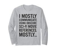 Références de Films de Science-Fiction, I Love Science Fiction Movies Joke Manche Longue