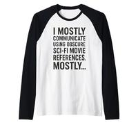 Références de Films de Science-Fiction, I Love Science Fiction Movies Joke Manche Raglan