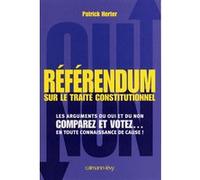 Referendum sur le traité constitutionnel Patrick Herter (Auteur)