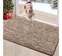 REFETONE Paillasson d'intérieur antidérapant et Absorbant pour entrée, résistant à la saleté, Lavable en Machine, Profil Bas, idéal pour Les Zones à Forte Circulation, Cadeau de Pendaison de