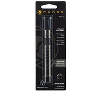 Refill for Cross Ballpoint Pens, Broad, Black Ink, 2/Pack