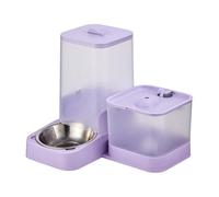 Refillable Dog Bowl, Washable Pet Feeder, 30.5x26.5x14.5cm Slow Feeder with Self Filling Dispenser, Puppy Bowls with Easy Refill Container, Pet Feeding Station Accessories, Feline Bowl for Daily Use