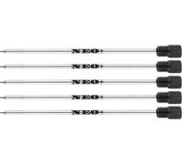 Refills Stylo À Bille Pour Stylo Swarovski Element Crystal Par Neo (5 X Recharges De Stylo À Encre Noir)
