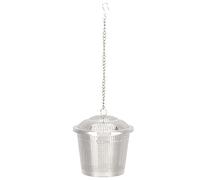Refinem Filtre À Thé En Acier Inoxydable Assaisonnement Infuseur Boule Théière Multifonctionnel Accessoire De Cuisine Idéal pour Faire Du Thé et Filtrage E (S)