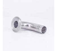 REFIXAMO Pipe Clamps, Tri-Collier en Acier Inoxydable SUS304, Coude À 90 Degrés, Raccord Cannelé De 1.5 4 Pouces(108mm-K119mm)